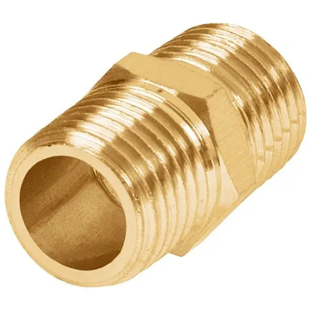  Niple Tipo mm de Laton, Cuerda 1/4 NPT, NIPLE 19024 Truper 2.966102 Niple Tipo MM de Laton, Cuerda 1/4 NPT, NIPLE 19024 Truper 