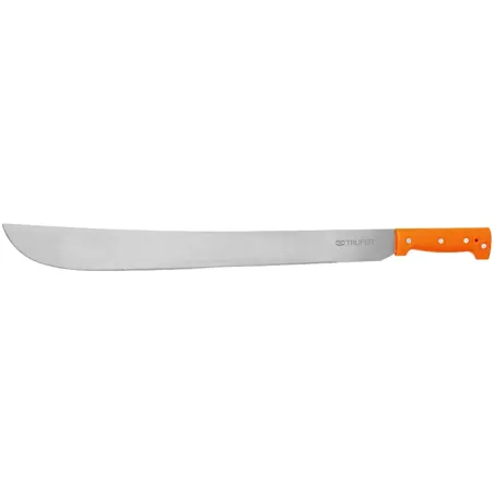Machetes 22" cacha naranja remachada Truper 15887 Truper-Machetes 22" cacha naranja remachada Truper 15887 Hoja pulida Cacha rec