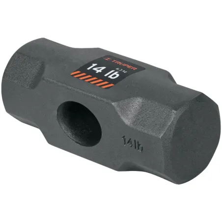 Cabezas de Comba Octagonal 14 Lb Ojillo Ovalado Truper 10594 Truper-Cabezas de Comba Octagonal 14 Lb Ojillo Ovalado Truper 10594