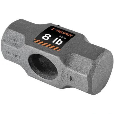 Cabezas de Comba Octagonal 8 Lb Ojillo Ovalado Truper 10588 Truper-Cabezas de Comba Octagonal 8 Lb Ojillo Ovalado Truper 10588 C
