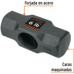 Cabezas de Comba Octagonal 6 Lb Ojillo Ovalado Truper 10584 Truper-Cabezas de Comba Octagonal 6 Lb Ojillo Ovalado Truper 10584 C