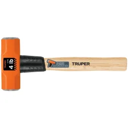 Comba Octagonal Cabeza 4 lb x12" Maquinada Termoplastico Truper 16508 Truper-Comba Octagonal Cabeza 4 lb x12" Maquinada Termopla
