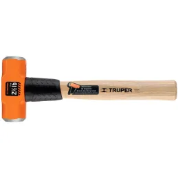 Comba Octagonal Cabeza 2.5 lb x12" Maquinada Termoplastico Truper 17045 Truper-Comba Octagonal Cabeza 2.5 lb x12" Maquinada Term