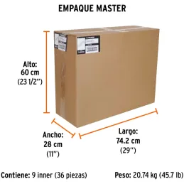 Bolsa con 100 cuñas para nivelación de azulejos Porcelanatos Niveladores Truper 100518 Truper-Bolsa con 100 cuñas para nivelació