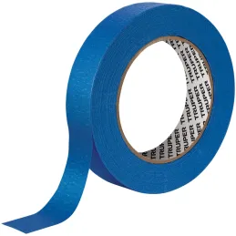 Cintas Masking Tape Azul 1" x50m para pintor Truper 12622 Truper-Cintas Masking Tape Azul 1" x50m para pintor Truper 12622 Cinta