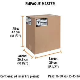 Cintas Masking Tape Azul 1-1/2" x50m para pintor Truper 12623 Truper-Cintas Masking Tape Azul 1-1/2" x50m para pintor Truper 126
