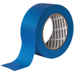 Cintas Masking Tape Azul 2" x50m para pintor Truper 12624 Truper-Cintas Masking Tape Azul 2" x50m para pintor Truper 12624 Cinta