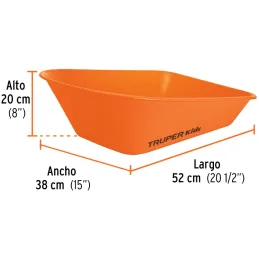 Concha para Carretilla para Carretilla 10440 Truper 102686 Truper-Concha para Carretilla para Carretilla 10440 Truper 102686 Fab