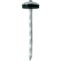 Clavos Calamina Calibre 9 x63mm Galvanizado CArandela Caja25kg Truper 103395 Truper-Clavos Calamina Calibre 9 x63mm Galvanizado 