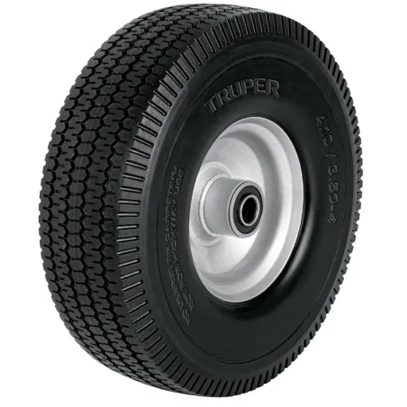 Rueda Imponchable 10" Para Carreta de Carga 16188 Truper 45911 Hermex-Rueda Imponchable 10" Para Carreta de Carga 16188 Truper 4
