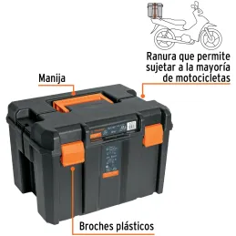 Cajas para Herramientas 17" x12" 25L Profunda Ranura para MotocicletaTruper 102643 Truper-Cajas para Herramientas 17" x12" 25L P