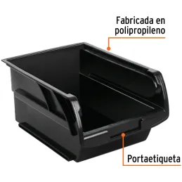 Gavetas Bandejas Apilables N3.5 29x19x13cm Polipropileno Truper 102437 Truper-Gavetas Bandejas Apilables N3.5 29x19x13cm Polipro
