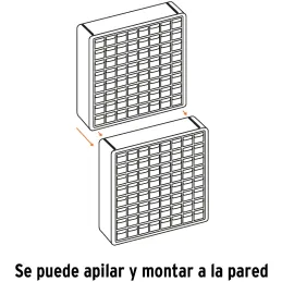 Organizador 44 Gavetas 51x16x40cm Compartimientos ABS Truper 102642 Truper-Organizador 44 Gavetas 51x16x40cm Compartimientos ABS