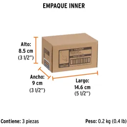 Fresas Redondeadoras 1-1/8" x16mm cRodaje, Truper 102725 Truper-Fresas Redondeadoras 1-1/8" x16mm cRodaje, Truper 102725 Cuerpo 