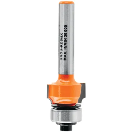 Fresas Redondeadoras 5/8" x8mm cRodaje Truper 102726 Truper-Fresas Redondeadoras 5/8" x8mm cRodaje Truper 102726 Cuerpo de acero