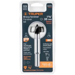 Brocas Madera Forstner 35mm x95mm Acarbono Truper 102372 Truper-Brocas Madera Forstner 35mm x95mm Acarbono Truper 102372 Fabrica