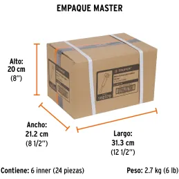 Brocas Madera Forstner 25mm x95mm Acarbono Truper 102370 Truper-Brocas Madera Forstner 25mm x95mm Acarbono Truper 102370 Fabrica