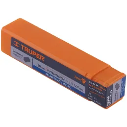 Brocas Concreto 10mm x125mm ZP3 Ctungsteno Truper 102348 Truper-Brocas Concreto 10mm x125mm ZP3 Ctungsteno Truper 102348 Cuerpo 