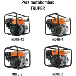 Tapon de gasolina para motobomba Truper 101138 Truper-Tapon de gasolina para motobomba Truper 101138 Para motobombas modelos MOT