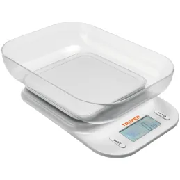 Balanzas Digital 5kg para Cocina PlatoABS Truper 102421 Truper-Balanzas Digital 5kg para Cocina PlatoABS Truper 102421 Cuerpo y 