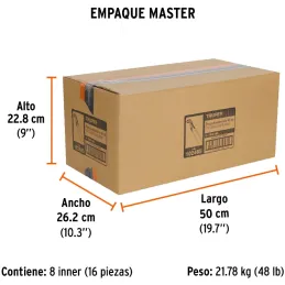 Alicates Pico Loro 16" Europeo Acarbono MangoPVC Truper 102485 Truper-Alicates Pico Loro 16" Europeo Acarbono MangoPVC Truper 10