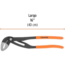 Alicates Pico Loro 16" Europeo Acarbono MangoPVC Truper 102485 Truper-Alicates Pico Loro 16" Europeo Acarbono MangoPVC Truper 10