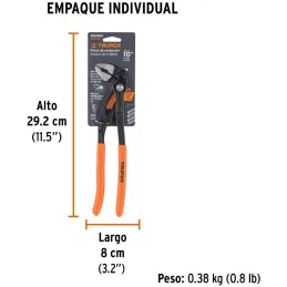 Alicates Pico Loro 10" Europeo Acarbono MangoPVC Truper 102483 Truper-Alicates Pico Loro 10" Europeo Acarbono MangoPVC Truper 10