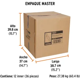 Alicates Picoloro 12" Aislado 1000V ConfortGrip 5Ajustes Truper 102394 Truper-Alicates Picoloro 12" Aislado 1000V ConfortGrip 5A