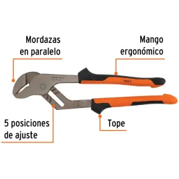 Alicates Picoloro 12" Aislado 1000V ConfortGrip 5Ajustes Truper 102394 Truper-Alicates Picoloro 12" Aislado 1000V ConfortGrip 5A