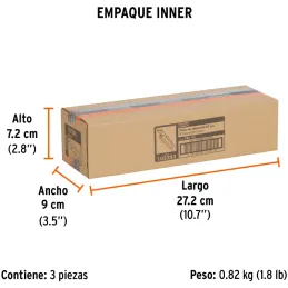 Alicates Picoloro 8" Aislado 1000V ConfortGrip 5Ajustes Truper 102393 Truper-Alicates Picoloro 8" Aislado 1000V ConfortGrip 5Aju