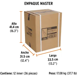 Alicates Mecanico 10" Aislado 1000V ConfortGrip 2Ajustes, Truper 13066 Truper-Alicates Mecanico 10" Aislado 1000V ConfortGrip 2A