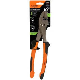 Alicates Mecanico 10" Aislado 1000V ConfortGrip 2Ajustes, Truper 13066 Truper-Alicates Mecanico 10" Aislado 1000V ConfortGrip 2A