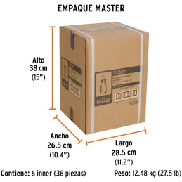 Alicates de corte diagonal 8" 1000v ComfortGrip CrVanadio Truper 102428 Truper-Alicates de corte diagonal 8" 1000v ComfortGrip C