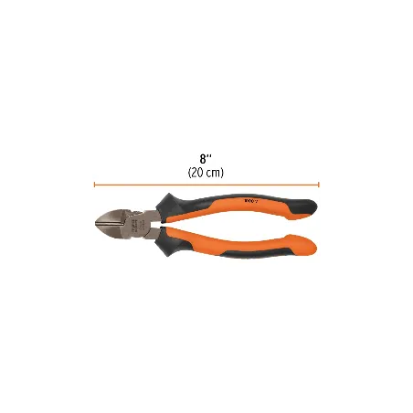 Alicates de corte diagonal 8" 1000v ComfortGrip CrVanadio Truper 102428 Truper-Alicates de corte diagonal 8" 1000v ComfortGrip C
