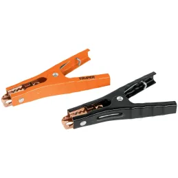 Caiman Cocodrilo para Cables pasa Corriente Auto Bateria Truper 100777 Truper-Caiman Cocodrilo para Cables pasa Corriente Auto B