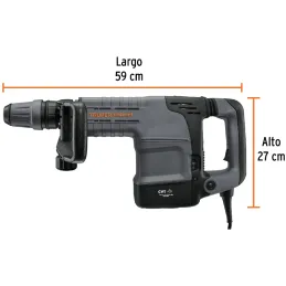 Martillo demoledor SDS Max 25J 1500W 10kg 220V Expert Truper 102469 Truper-Martillo demoledor SDS Max 25J 1500W 10kg 220V Expert