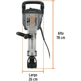 Martillos Demoledores 1600W HEX 1-1/8" 55J CVT Expert Truper 102468 Truper-Martillos Demoledores 1600W HEX 1-1/8" 55J CVT Expert