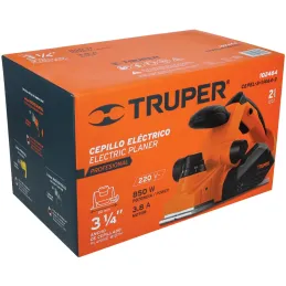 Cepillo Electrico 3-1/4 850W con GuiaGraduada Truper 102464 Truper-Cepillo Electrico 3-1/4 850W con GuiaGraduada Truper 102464 M