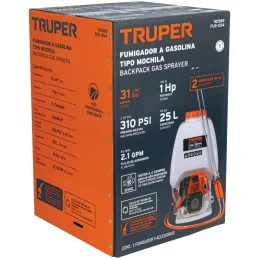 Fumigador de Mochila 25L Motor Gasolina 4T Profesional Truper 101569 Truper-Fumigador de Mochila 25L Motor Gasolina 4T Profesion