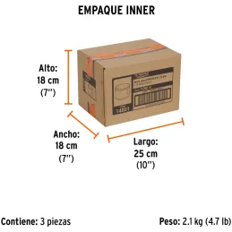 Sierras de Copa Bimetalicas 5" 125x50mm MAND-7/16, Truper 14801 Truper-Sierras de Copa Bimetalicas 5" 125x50mm MAND-7/16, Truper