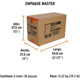 Sierras de Copa Bimetalicas 5" 125x50mm MAND-7/16, Truper 14801 Truper-Sierras de Copa Bimetalicas 5" 125x50mm MAND-7/16, Truper