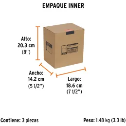 Sierras de Copa Bimetalicas 4" 100x50mm MAND-7/16, Truper 14718 Truper-Sierras de Copa Bimetalicas 4" 100x50mm MAND-7/16, Truper
