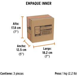 Sierras de Copa Bimetalicas 3-1/4" 80x50mm MAND-7/16, Truper 14638 Truper-Sierras de Copa Bimetalicas 3-1/4" 80x50mm MAND-7/16, 