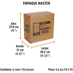 Sierras de Copa Bimetalicas 3-1/4" 80x50mm MAND-7/16, Truper 14638 Truper-Sierras de Copa Bimetalicas 3-1/4" 80x50mm MAND-7/16, 