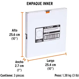 Discos Sierras 8-1/4" 32Dientes C5/8" para madera, Truper 12682 Truper-Discos Sierras 8-1/4" 32Dientes C5/8" para madera, Truper