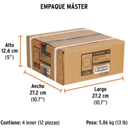 Discos Sierras 8-1/4" 32Dientes C5/8" para madera, Truper 12682 Truper-Discos Sierras 8-1/4" 32Dientes C5/8" para madera, Truper