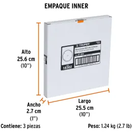 Discos Sierras 8-1/4" 24Dientes C5/8" para madera, Truper 18302 Truper-Discos Sierras 8-1/4" 24Dientes C5/8" para madera, Truper