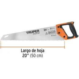 Serrucho Rapid 20" 50cm DDP7 TripleFilo, Mango Comfort grip, Truper 101869 Truper-Serrucho Rapid 20" 50cm DDP7 TripleFilo, Mango