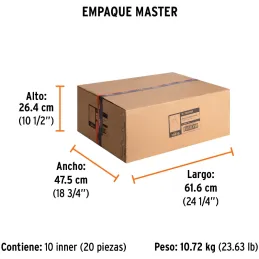Vaso aluminio de repuesto para 14084 PIPI-330, Truper 19916 Truper-Vaso aluminio de repuesto para 14084 PIPI-330, Truper 19916 P