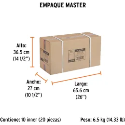 Vaso aluminio de repuesto para 14037 PIPI-200 14036 PIPI-210, Truper 17946 Truper-Vaso aluminio de repuesto para 14037 PIPI-200 